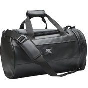 Resim Musclecloth Elite Duffel Bag Silindir Spor Çanta Siyah-Standart 