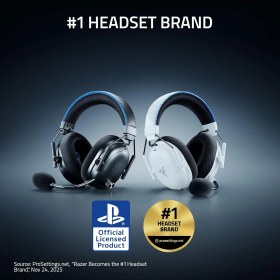 Resim Razer Blackshark V3 Pro For Playstation - Kablosuz Aktif Gürültü Engelleme E-Spor Kulaklığı Anc - Tr 