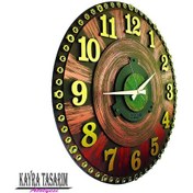 Resim KAYRA TASARIM ATÖLYESİ AHŞAP COOPER LATİN(90X90cm) Ahşap 