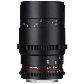 Resim Samyang 100mm T3.1 ED UMC Cine Macro Lens (Fuji X) 