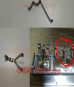 Resim Creavit Gömme Rezervuar Kumanda Paneli Buton Yayı Panel Yayı 