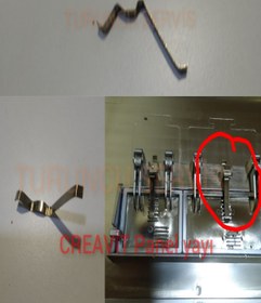 Resim Creavit Gömme Rezervuar Kumanda Paneli Buton Yayı Panel Yayı 