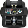 Resim Sigma Mix Pro TL - EUR - USD - GBP - SRY Destekli Sahte Kontrollü Karışık Para Sayma Makinesi 