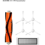 Resim Mijia 1c (Stytj01zhm \u002F Dreame F9 \u002F STYTJ02ZHM \u002F STYTJ03ZHM) Uyumlu Robot Süpürge Seti 