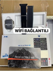 Resim Store HK10 ULTRA 3 Wifi Modüllü Yeni Versiyon Chat GPT 2.0 Akıllı Saat Amoled Ekran 