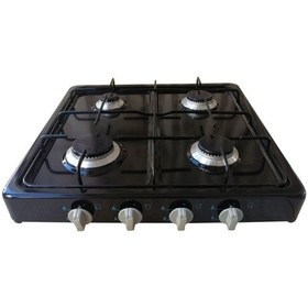 Resim General Buılt-In GEO5060 4 Gözlü Set Üstü Emaye Ocak Siyah 
