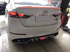 Resim Hyundai Elantra 2014-2018 Led Spoiler Boyasız 