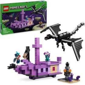 Resim LEGO® 21264 Ender Ejderhası ve End Gemisi 657 Parça 