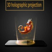 Resim 3D Holografik Projeksiyon Fizik Optiği Deneyi, Eğlenceli Fizik DIY Teknoloji Küçük Üretim Bilim Deneyi 
