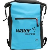 Resim Jialan 25l Su Geçirmez Kuru Çanta Yüzme Sırt Çantası Sırt Mavi Rw Mavi 