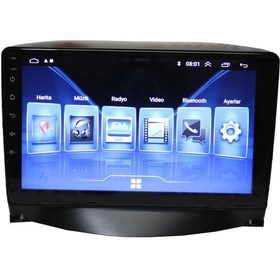 Resim Peugeot 207 / 206+ 2006-2012 9 inç 10-256 GB Android Carplay Multimedya 