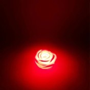 Resim LED Işıklı Gül Mum 
