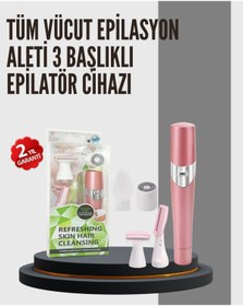 Resim AyrStore Evde Kolay Epilasyon İçin Taşınabilir Tüy Alma Cihazı 