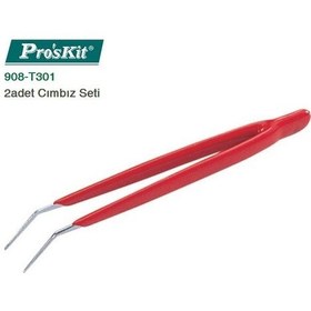 Resim Proskit 908-t301 Düz-eğri Cımbız Seti 2adet 