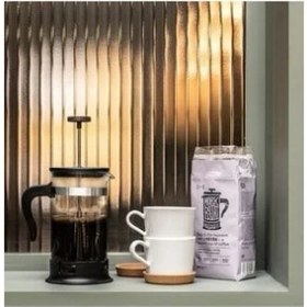 Resim IKEA Upphetta - French Press - 1 Litre - Cam/paslanmaz Çelik 