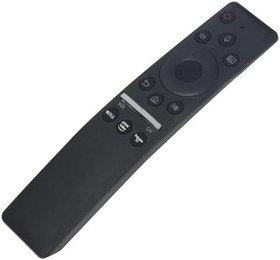 Resim AULCMEET BN59-01311B BN59-01312B 2'si 1 arada yedek sesli uzaktan kumanda Samsung QE65Q64RATXXC QE65Q70RAT QE75Q60RATXXC QE75Q70RATXXC QE75Q85RAT QE75Q85RATXXC için uygun C C GQ65 Q60R QE49Q70RAT 