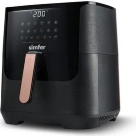 Resim Simfer SK-6704 Air Fry Smart Siyah 8 Lt Dijital 