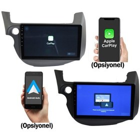 Resim Honda Jazz 2009-2012 10 inç 10-256 GB PRO Android Carplay Multimedya 