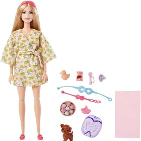 Resim Barbie Wellness Barbie'nin Spa Günü Bebekleri GKH73-HKT90 