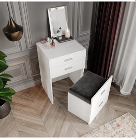 Resim Merlin Mobilya Prenses Makyaj Masası 