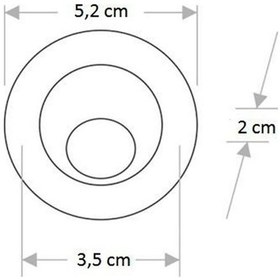 Resim Cata Ct 5268 1 5w Hareketli Led Ufo Yıldız Spot 3200k Günışığı Işık Siyah Kasa Ct 5268 Syh Diğer 