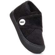 Resim Kiko Kids Petri Günlük Kız Çocuk Ev Okul Kreş Panduf Siyah Siyah 