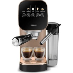 Resim Karaca Mycaffee Barista S20 Entegre Süt Hazneli Otomatik Espresso ve Latte Makinesi Amber 
