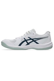Resim Asics UPCOURT 6 Erkek White/Dark Neptune Voleybol Ayakkabısı 1071A104-104 