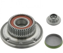 Resim Vw Polo Porya Arka Sol-Sağ Rulmanlı 4X100 120X30Mm ABS'li Caddy Skoda Octavia Seat Inca 96 Sonrası 