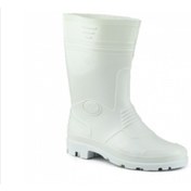Resim Gezer Beyaz Lastik Çizme (Su Geçirmez) 