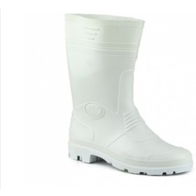 Resim Gezer Beyaz Lastik Çizme (Su Geçirmez) 