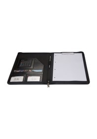 Resim Sekreterlik Hesap Makinalı Fermuarlı A4 100 Yaprak 25,5x34 Cm 