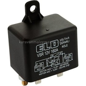 Resim Elo Akü Ayırıcı Voltaja Duyarlı Akıllı Röle Vsr 12v 160ah 