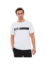 Resim Skechers Graphic T-shirt M Short Sleeve Erkek Beyaz Tshirt S241009-100 Beyaz 