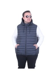 Resim Moc Grande Mocgrande Erkek Büyük Beden Yelek Mg 2510 Lacıvert Lacıvert 