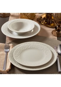 Resim Güral Bronte Bone 24 Parça 6 Kişilik Yemek Takımı 4858621 