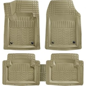 Resim Entelux Honda Accord 2000-2001 Uyumlu Bej 4d Havuzlu Paspas Takımı 