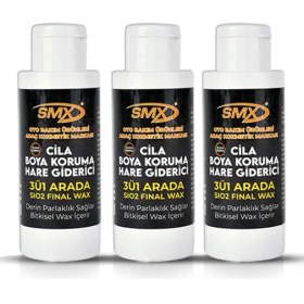 Resim Smx 3 Adet 3'ü 1 Arada (Cila-Boya Koruma-Hare Giderici) 100 ml 3 Adet 