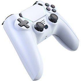 Resim Mufunye Ps4/pro/slim Uyumlu Kablosuz Oyun Kumandası, Dual Titreşim, Dokunmatik Ped, Hareket Kontrolü, 3.5mm Kulaklık Girişi 