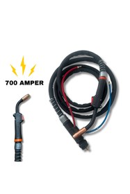 Resim KITWELD MIG/MAG S700 Su Soğutmalı Gazaltı Kaynak Torç 3 mt. 700 Amper 