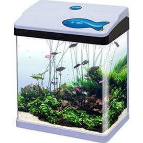 Resim Sobo Komple Set Akvaryum 28,5 X 19 X 34 Cm Beyaz P141 