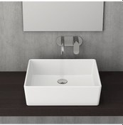 Resim Bocchi Milano Çanak Lavabo 50 CM Parlak Beyaz 1215-062-0125 