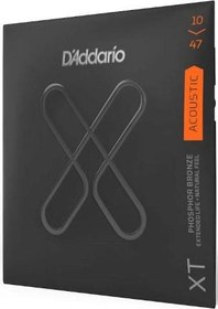 Resim D'Addario XTAPB1047 XT Phosphor Bronze Akustik Gitar Tel Seti ($10-47$) | Extra Light, Yumuşak Çalım Hissi, Fosfor Bronz Sıcaklığı ve XT Teknolojisi ile Taze Tel Tınısı 