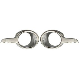 Resim Mufunye Peugeot 208 2012-2018 Ön Tampon Sis Farları Çevresi Trim 