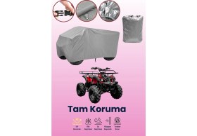 Resim Dokaca Gri Yuki FX125 Thunder Atv Brandası, Atv Koruyucu Örtüsü 