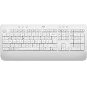 Resim Logitech 920-010973 K650 Signature Bilek Destekli Kablosuz Beyaz Q Klavye 