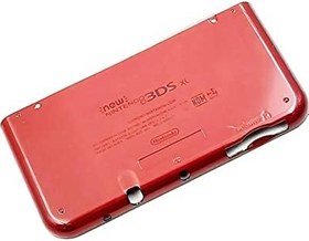 Resim Yeni Yeni 3DS XL Alt Kılıf Kapak Levhası Kırmızı Renk Değişimi, Nintendo New3DSXL Yeni 3DS XL LL 3DSXL Elde Taşınır Oyun Konsolu, Alt E Ön Panel Arka Pil Kılıfı Kapak Plakaları 