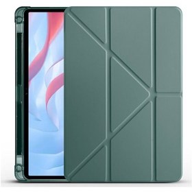 Resim Huawei Uyumlu Honor Pad X9 11.5' Tablet Kılıf 360 Standlı Kalem Bölmeli 