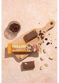 Resim Fellas Yüksek Protein Bar - Yer Fıstıklı Ve Kakaolu 45g 3 Adet 