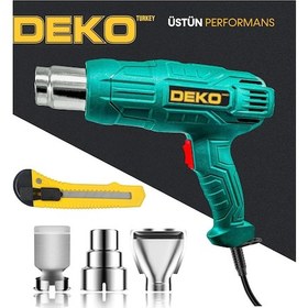 Resim Deko Turkey DKT4200 Akım Korumalı Sıcak Hava Tabancası + Maket 